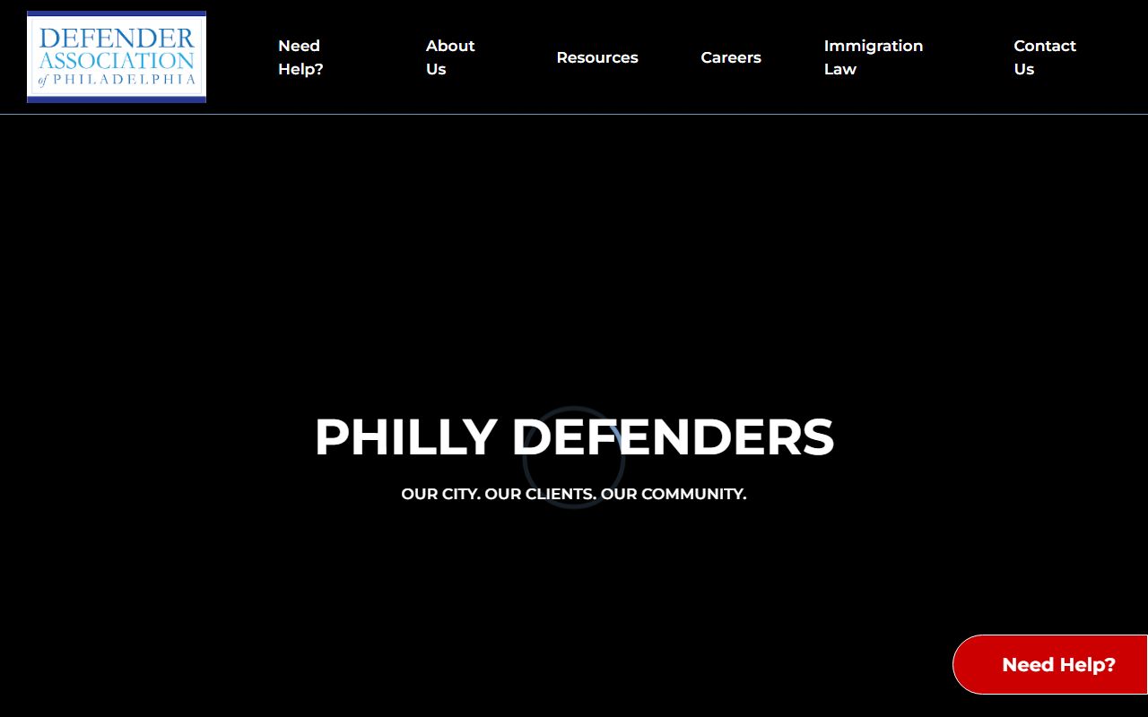 Philadelphia County arrest records Defender Association of Philadelphia homepage